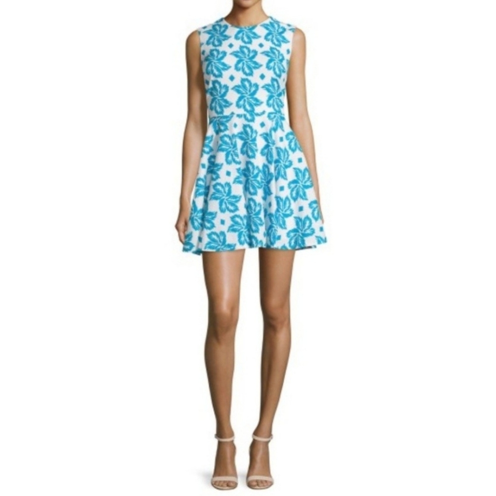 Diane Von Furstenberg Jeannie Giant Leaf Dress